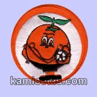 Parche Bordado naranjito