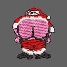 Parche Bordado papa noel