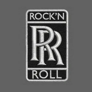 Parche Bordado rock n roll