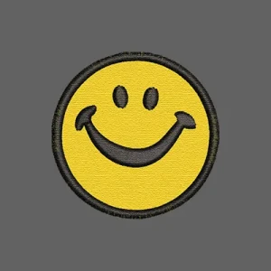 Parche Bordado smile