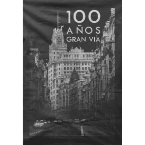 Camiseta 100 años gran via-detalle