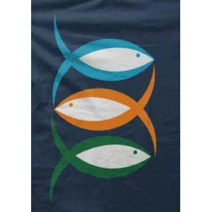 Camiseta 3 peces-detalle