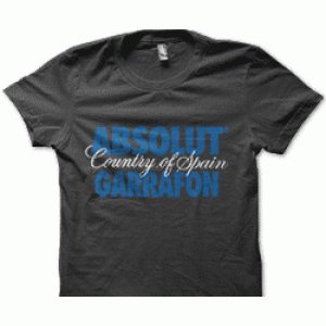 Camiseta Absolut garrafon