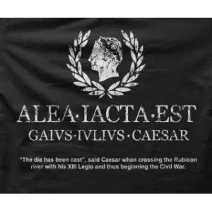 Camiseta Alea-iacta-est-detalle