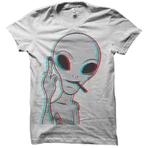 Camiseta Alien-3D