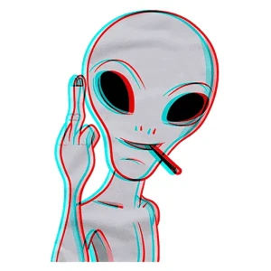 Camiseta Alien-3D-detalle