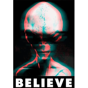 Camiseta Alien-Believe-detalle