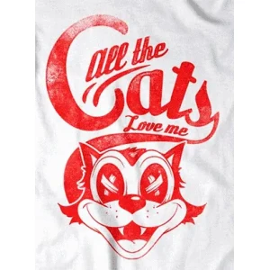 Camiseta Amor gatuno-detalle