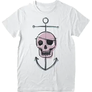 Camiseta Ancla-con-Calavera