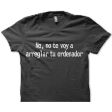 Camiseta Arreglar ordenador