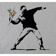 Camiseta Banksy-detalle Camiseta Banksy-detalle