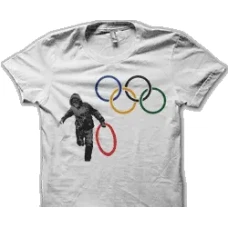 Camiseta Banksy olimpiadas