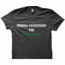 Camiseta Barriga patrocinada Camiseta Barriga patrocinada