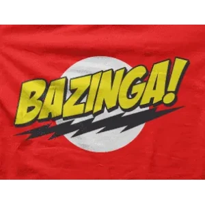 Camiseta Bazinga-detalle