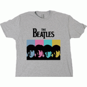 Camiseta Beatles caras