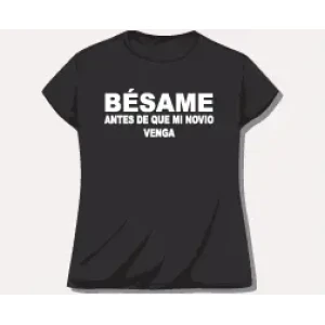 Camiseta Besame