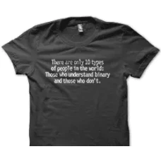 Camiseta Binary people
