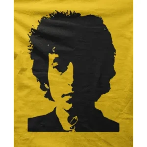 Camiseta Bob Dylan-detalle