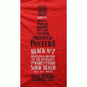 Camiseta Botella J.Daniels-detalle