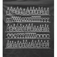 Camiseta Botellas II-detalle