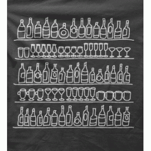 Camiseta Botellas II-detalle