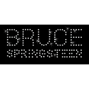 Camiseta Bruce-Springsteen-pedreria-detalle