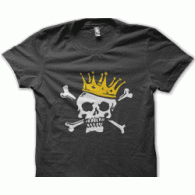 Camiseta Calavera corona