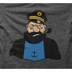 Camiseta Capitan-Haddock-detalle