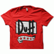 Camiseta Cerveza Duff Camiseta Cerveza Duff