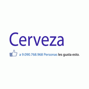 Camiseta Cerveza Facebook-detalle