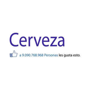 Camiseta Cerveza Facebook-detalle