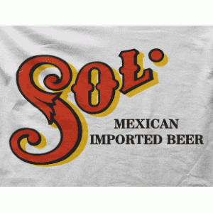 Camiseta Cerveza Sol I -detalle