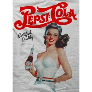 Camiseta Chica pepsi cola-detalle