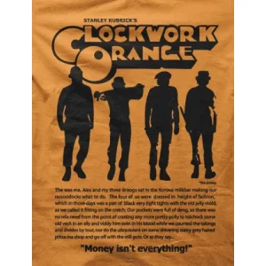 Camiseta Clockwork orange-detalle