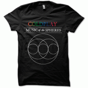 Camiseta Coldplay-Music-of-the-Spheres