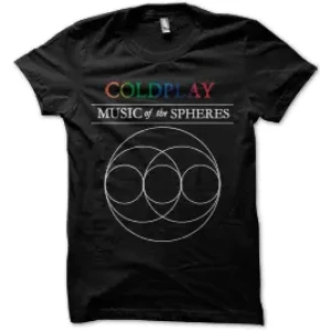 Camiseta Coldplay-Music-of-the-Spheres