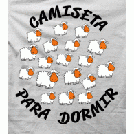 Camiseta Contar ovejas-detalle Camiseta Contar ovejas-detalle