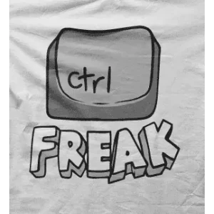 Camiseta Control freak-detalle
