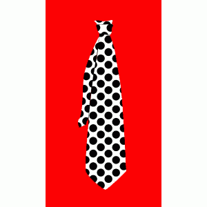 Camiseta Corbata-detalle