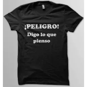 Camiseta Digo-lo-que-pienso