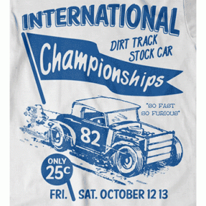 Camiseta Dirt track-detalle