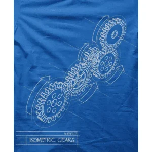 Camiseta Engranajes-detalle