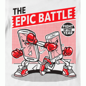 Camiseta Epic battle-detalle