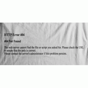 Camiseta Error 404-detalle