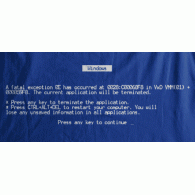 Camiseta Error de Windows-detalle