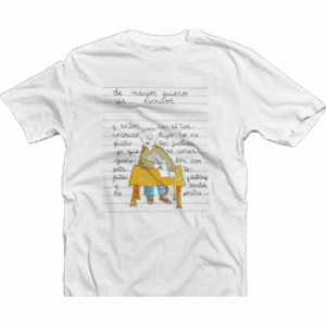 Camiseta Escritor