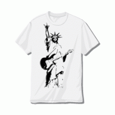 Camiseta Estatua rock