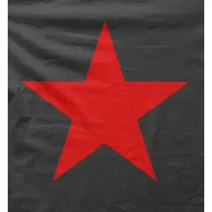 Camiseta Estrella roja-detalle
