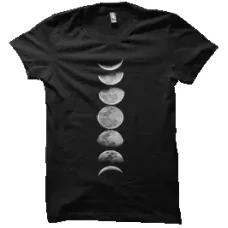 Camiseta Fases de la Luna