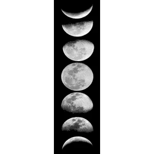 Camiseta Fases de la Luna-detalle